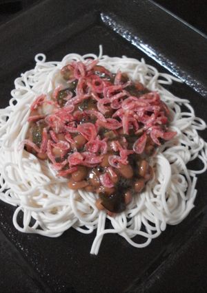 ☆豆腐そうめんカリカリネバネバツルリン☆-レシピのメイン写真