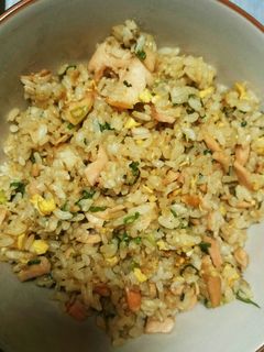 お手軽塩鮭チャーハン(離乳食完了期にも)-レシピのメイン写真