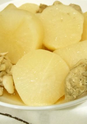 ダシダで大根と豚肉の中華風煮-レシピのメイン写真