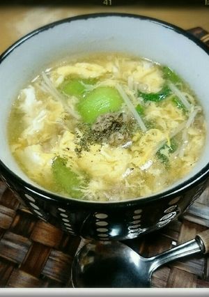 牛肉とかき玉のスープ-レシピのメイン写真