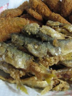 豆あじのから揚げ >゜)))彡-レシピのメイン写真