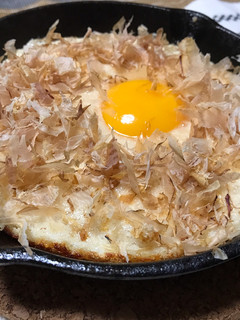 スキレットで簡単!鉄板宗田だしとろろ-レシピのメイン写真