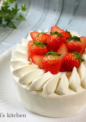 基本のスポンジケーキ&デコレーション-レシピのメイン写真