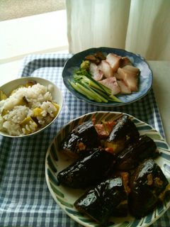 茄子のハムはさみ焼き-レシピのメイン写真