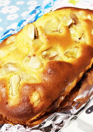 【ズボラレシピ】栗のパウンドケーキ-レシピのメイン写真