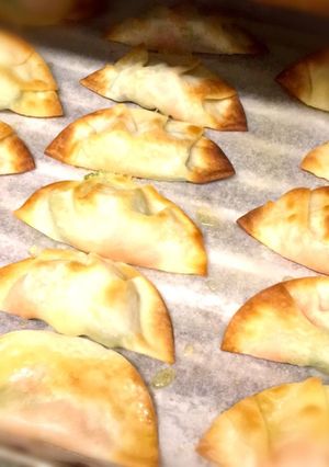 簡単♪チーズと明太子のパリパリ餃子-レシピのメイン写真