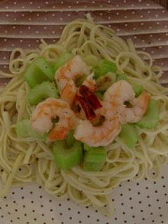 エビとセロリのウマパスタ-レシピのメイン写真