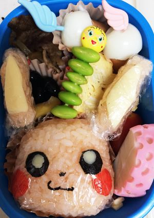ピカチュウ弁当-レシピのメイン写真
