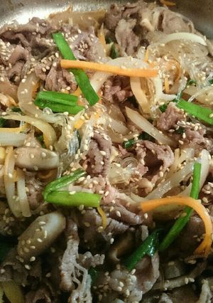 子供も大好き☆牛肉のチャプチェ-レシピのメイン写真