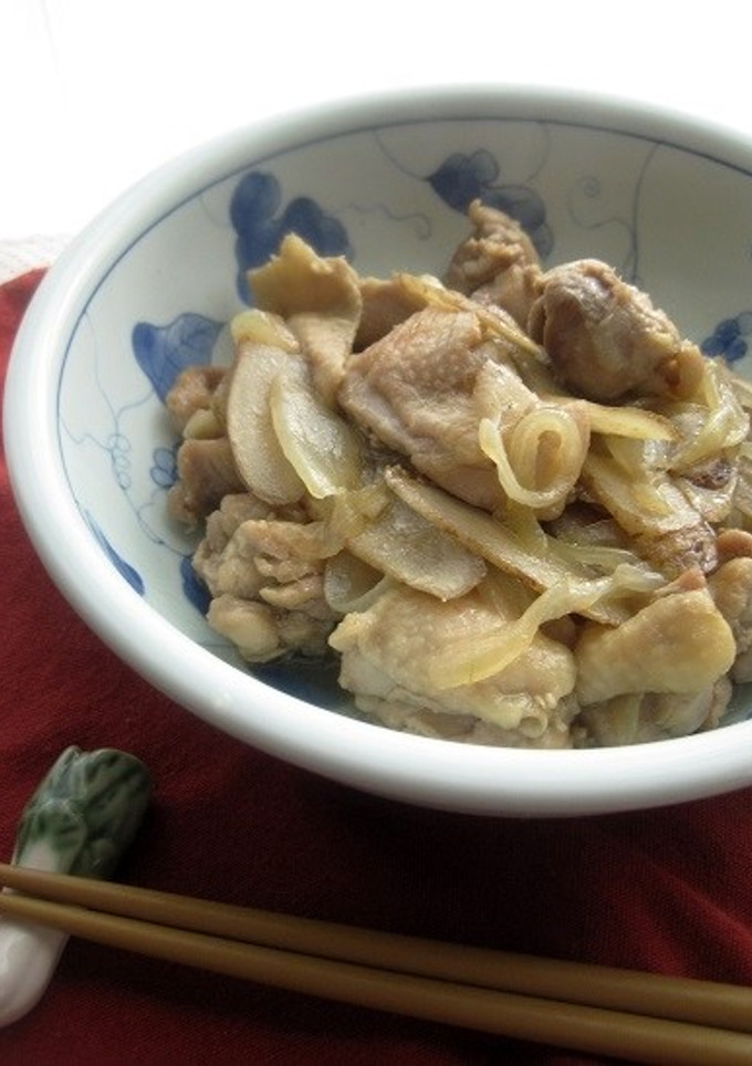 簡単★鶏とごぼうのあごだしつゆ煮-レシピのメイン写真