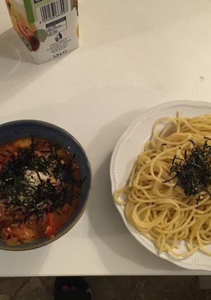 簡単！イタリアンつけ麺-レシピのメイン写真