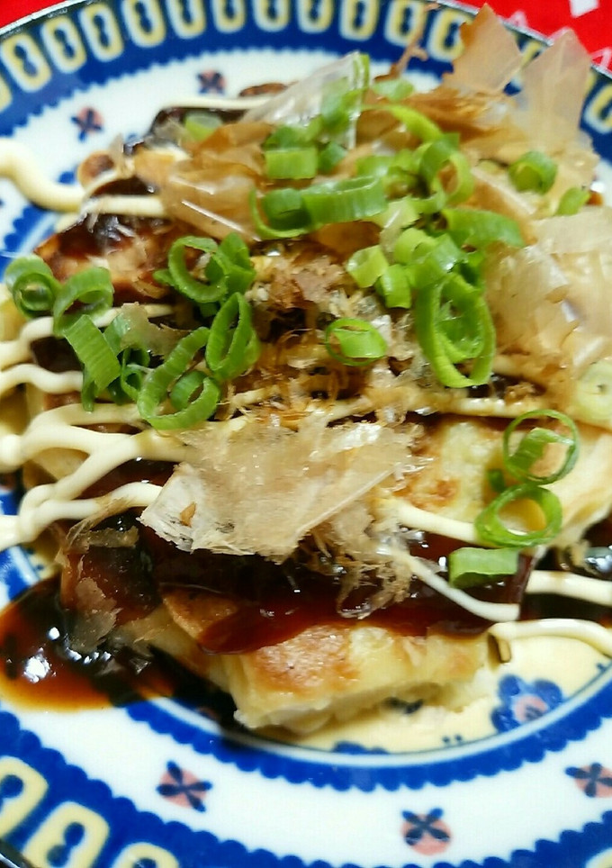 くばらのあごだしつゆDEお好み焼き☆-レシピのメイン写真