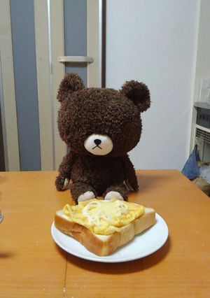 簡単卵インチーズトースト-レシピのメイン写真