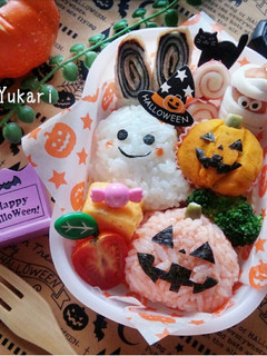 HAPPY HALLOWEENキャラ弁-レシピのメイン写真