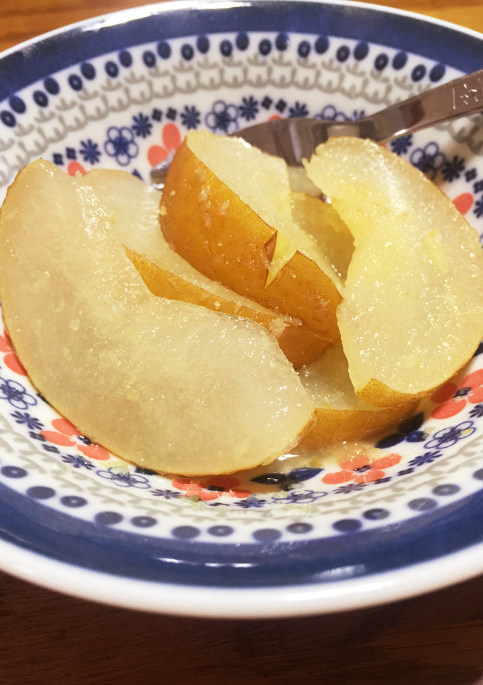 梨のはちみつ生姜煮-レシピのメイン写真