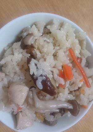 ヘルシー☆キノコたっぷり鶏胸肉のご飯-レシピのメイン写真