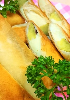 旬★とろ～り【さつま芋チーズステイック】-レシピのメイン写真