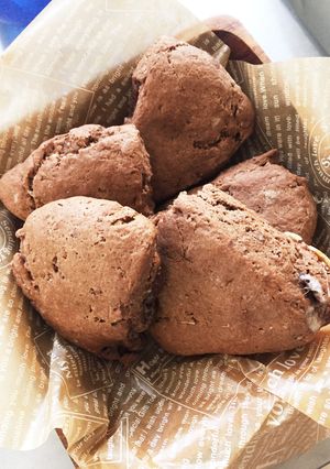 とっても簡単!チョコスコーン-レシピのメイン写真