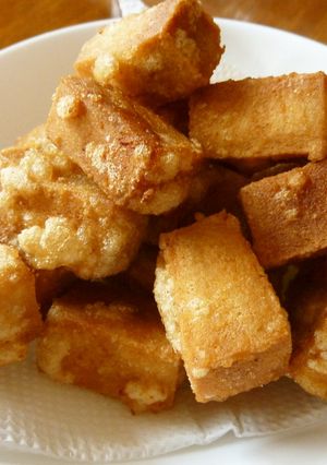 高野豆腐の唐揚げ-レシピのメイン写真