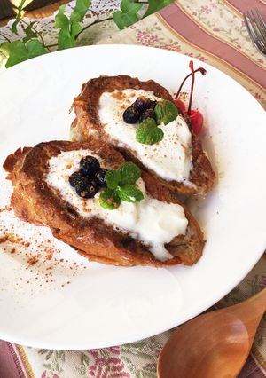 カフェオレフレンチトースト-レシピのメイン写真