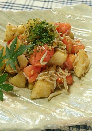 トマ長芋チー磯辺しらす-レシピのメイン写真