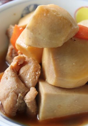 里芋と鶏肉の煮物-レシピのメイン写真