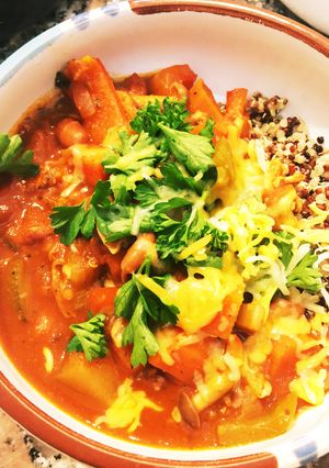 簡単、栄養満点！野菜たっぷりチリスープ-レシピのメイン写真