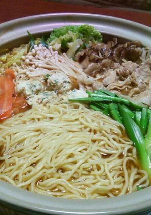 味噌ラーメン鍋-レシピのメイン写真