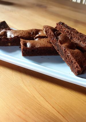 ざっくざっくチョコブラウニー-レシピのメイン写真