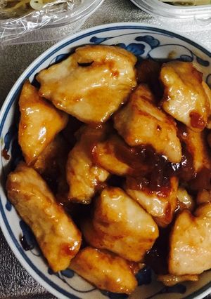 鶏むね肉の梅しそ照り焼き-レシピのメイン写真