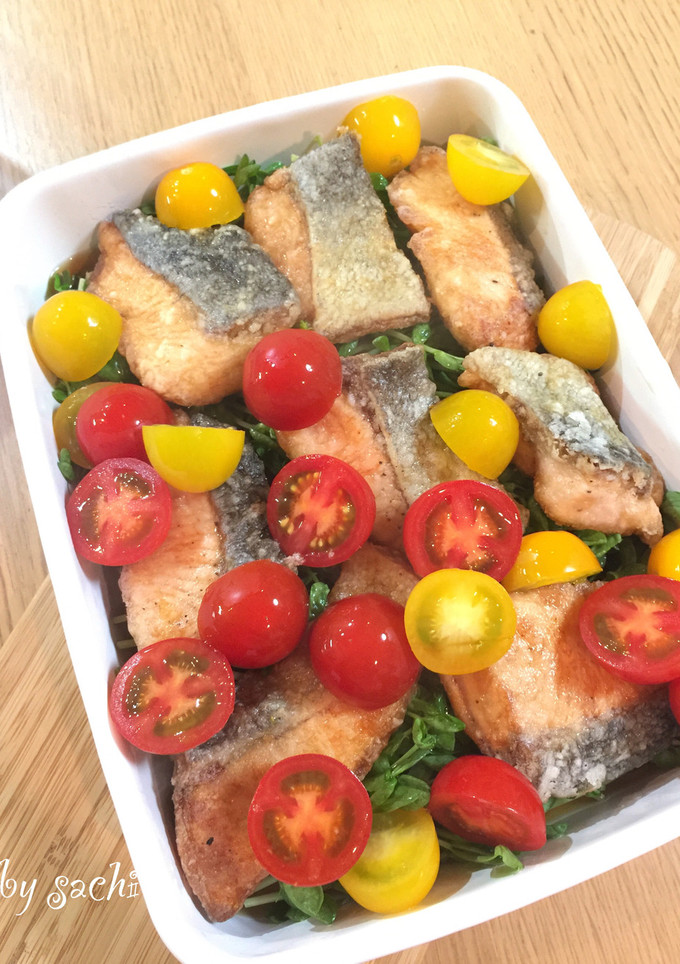 【作り置き】鮭と豆苗の南蛮漬け-レシピのメイン写真