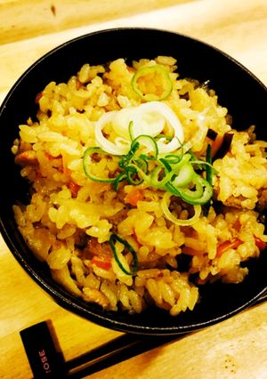 ❄︎鶏ごぼう椎茸❤️美味炊き込みご飯❄︎-レシピのメイン写真