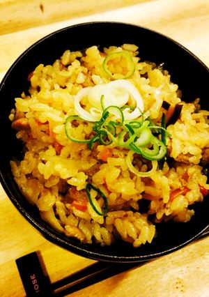 ❄︎鶏ごぼう椎茸❤️美味炊き込みご飯❄︎-レシピのメイン写真