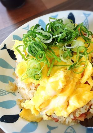 バターライス風☆オムライス♪-レシピのメイン写真