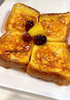 ♡cafe気分♪フレンチトースト♡-レシピのメイン写真