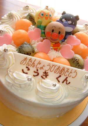 アンパンマン☆バースデーケーキ-レシピのメイン写真