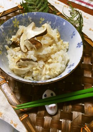松茸ごはん-レシピのメイン写真