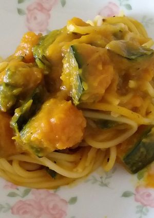 かぼちゃのパスタ-レシピのメイン写真
