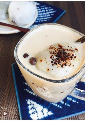 ほっこり大福カフェオレ-レシピのメイン写真
