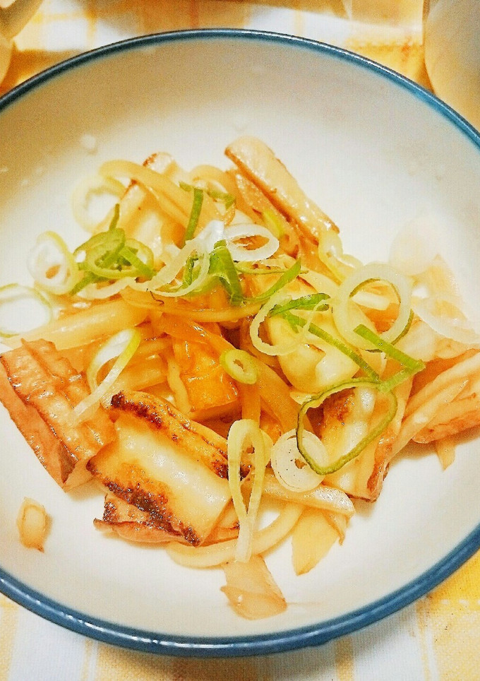 玉ねぎとちくわの醤油炒め-レシピのメイン写真
