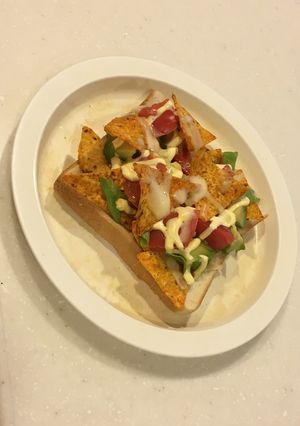 野菜たっぷりドンタコストースト-レシピのメイン写真