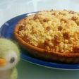りんごとさつまいものクランブルタルト