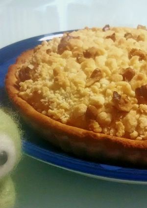 りんごとさつまいものクランブルタルト-レシピのメイン写真