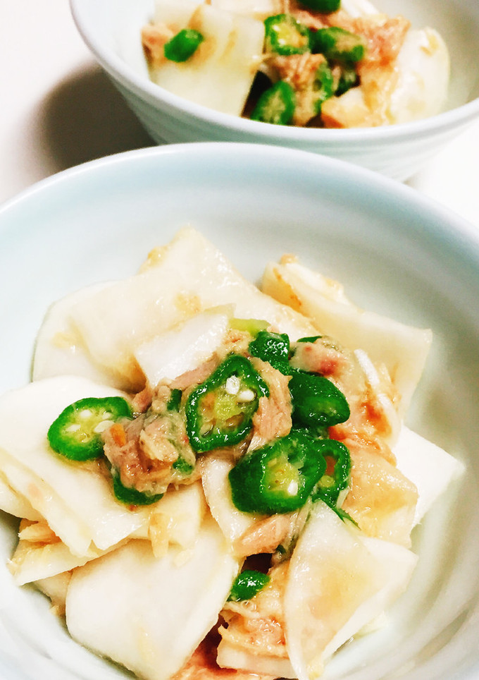 かぶとツナの和え物-レシピのメイン写真