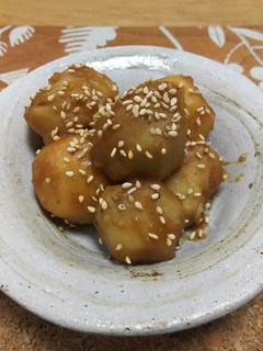 里芋の炒め煮(ガーリック風味)-レシピのメイン写真