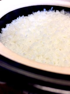 ふっくらつややか土鍋でご飯-レシピのメイン写真