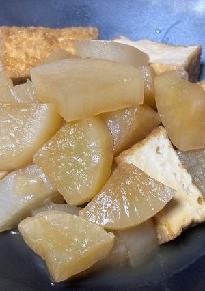 【優しい味】厚揚げと大根の煮物-レシピのメイン写真