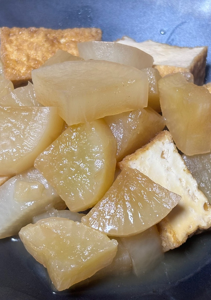 【優しい味】厚揚げと大根の煮物-レシピのメイン写真