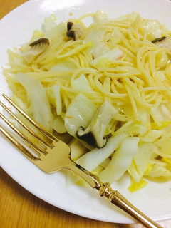 レンジ6分白菜とエリンギのペペロンチーノ-レシピのメイン写真