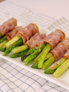 アスパラベーコン-レシピのメイン写真